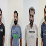 लोगों को बंधक बनाकर लूटने वाली गैंग के चार बदमाश चढ़े पुलिस के हत्थे