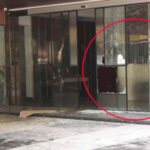 असामाजिक तत्वों के एक समूह ने मां दुर्गा की प्रतिमा को किया नष्ट