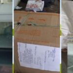 असामाजिक तत्वों के एक समूह ने मां दुर्गा की प्रतिमा को किया नष्ट