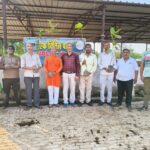 अवैध निर्माण पर चला रायपुर नगर निगम का बुलडोजर